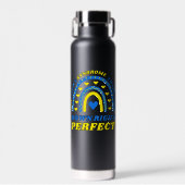ダウンライトパーフェクトレインボーワールドダウン症候群 ウォーターボトル (正面)