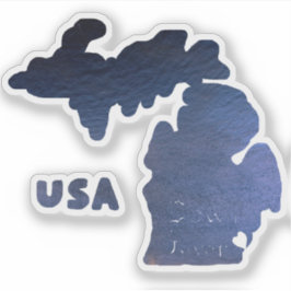 ダウンリバーミシガン川 シール