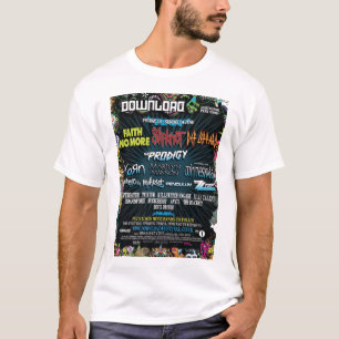 ダウンロードのフェスティバル Tシャツ