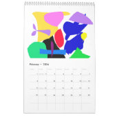 ダウンロードの日曜日の余分なピンクのナス水 カレンダー (2月 2026)