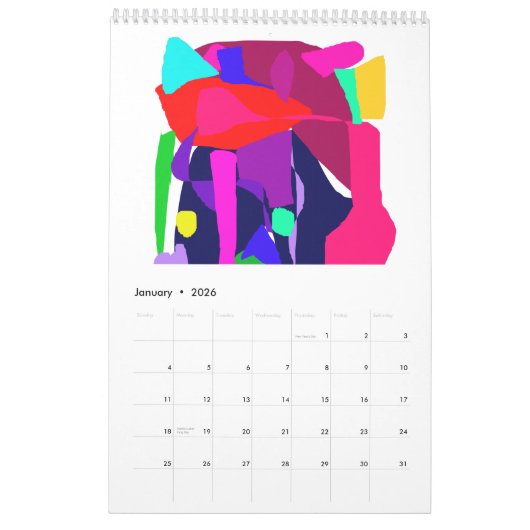 ダウンロードの日曜日の余分なピンクのナス水 カレンダー (1月 2026)