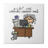 ダウンロードの生命ユーモア タイル (正面)