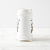 ダウンロードの生命ユーモア ビールジョッキ (中央)