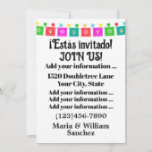 ダウンロードチョイス シンコ デ マヨ 招待状 (裏面)