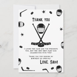 ダウンロード可能なアイスホッケー誕生日お礼メッセージ, ホッケー 招待状