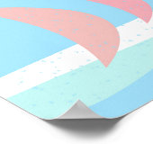 ダウンロード可能なセーリングボート抽象芸術 ポスター (角)