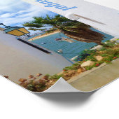 ダウンロード可能なポルトガル沿岸のシーン ポスター (角)