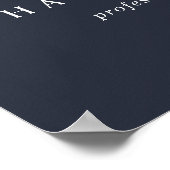 *ダウンロード可能なロゴ*金ゴールドPalm Treeプリント ポスター (角)