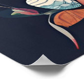 ダウンロード可能なワイズフクロウ ポスター (角)