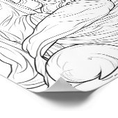 ダウンロード可能な宗教的なクリスマスシーン ポスター (角)