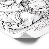 ダウンロード可能な宗教的なクリスマスシーン ポスター (角)