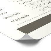 ダウンロード可能な慢性疾患症状・発作ログS ポスター (角)