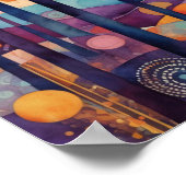 ダウンロード可能な素晴らしポスターカラー子供へルーム ポスター (角)