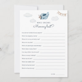 ダウンロード可能な誰がmommyゲーム最高のカードを知っている 招待状