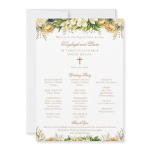 ダウンロード可能な金ゴールド結婚カトリックのマスプログラム