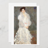 ダウンロード可能なHermine Gallia by Gustavクリムト 招待状 (正面/裏面)