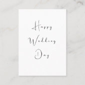 ダウンロード結婚可能なハートと花の緑 プレイスカード (裏面)