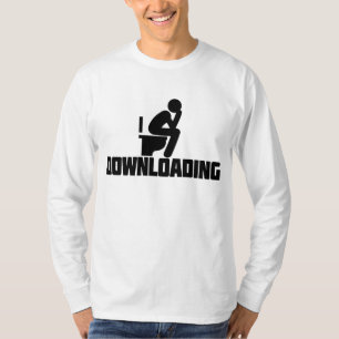 ダウンロード – おもしろいトイレの穴 Tシャツ