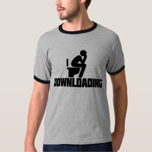 ダウンロード – おもしろいトイレの穴 Tシャツ