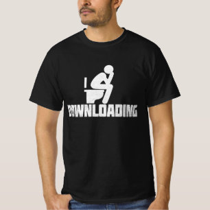 ダウンロード – おもしろい皮肉なトイレ   Tシャツ