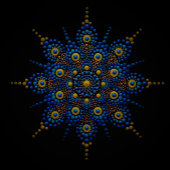 ダウンロードDotあなた自身のフローラマンダラポスター ポスター