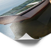 ダウン川 フォトプリント            (角)