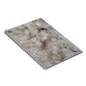 ダウン快適な羽毛のおもしろい写真 ノートブック (右側)