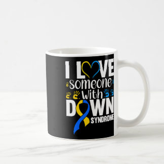 ダウン症で人を愛している コーヒーマグカップ