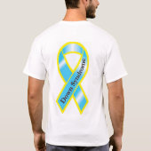 ダウン症との誰か Tシャツ (裏面)