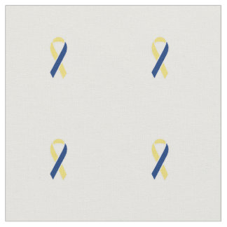 ダウン症のリボンの生地 ファブリック