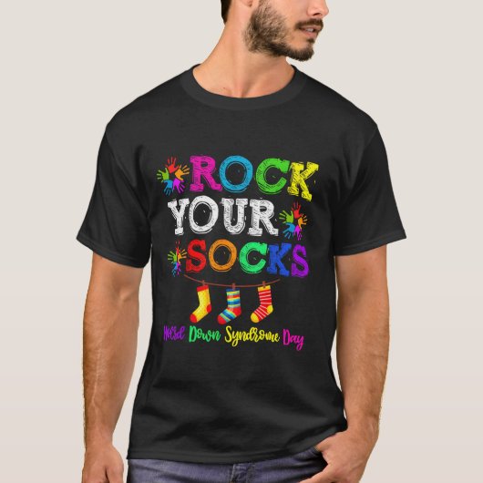 ダウン症の友達へのギフト Tシャツ (正面)