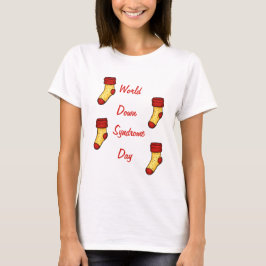 ダウン症の日 Tシャツ