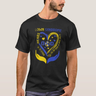 ダウン症の父 私の手は いっぱいだ あなたは見るべき Tシャツ