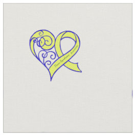 ダウン症の認識度の生地 ファブリック