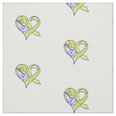 ダウン症の認識度の生地 ファブリック (見本)