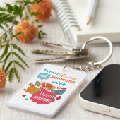 ダウン症の認識度 キーホルダー (正面右)