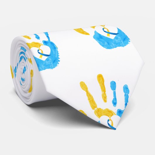 ダウン症の認識度 ネクタイ (ロール)