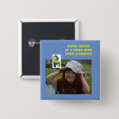 ダウン症の認識度 缶バッジ (正面&裏面)