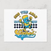 ダウン症候群のラベル付けができないことを見る認識度 ポストカード (正面)