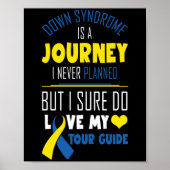 ダウン症候群は私が計画していない旅である ポスター (正面)