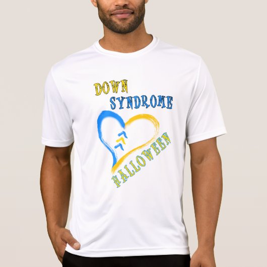 ダウン症候群ハロウィーン Tシャツ (正面)