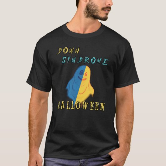ダウン症候群ハロウィーン Tシャツ (正面)