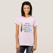 ダウン症候群日 Tシャツ (正面フル)