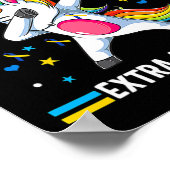 ダウン症候群認識度エクストラ染色体ext Aweso ポスター (角)