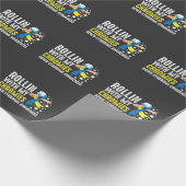 ダウン症候群認識度トリソミーT21ハンディキャップ ラッピングペーパー (角)