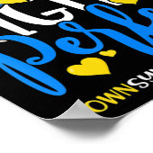 ダウン症候群認識度私の甥は右Peダウン ポスター (角)