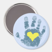 ダウン症候群認識度 マグネット (正面/裏面)