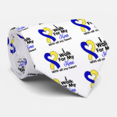 ダウン症候群I歩いて私のヒーロー ネクタイ (ロール)