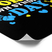 ダウン症啓発クールソックスワールドサポーター ポスター (角)