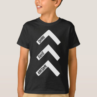 ダウン症認知月間 ダウンは正しくて最高 Tシャツ